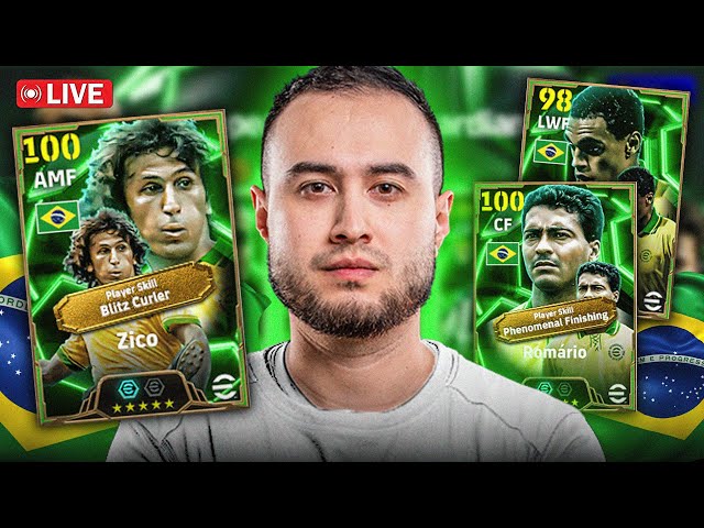 🔴 LIVE - TESTING ZICO & ROMARIO!! 🎁 PACK OPENING | EFOOTBALL 2025 #INDOSQUAD