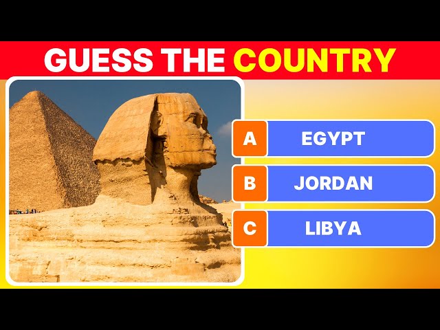 Geography Quiz - Guess The Country By the Famous Landmark Quiz