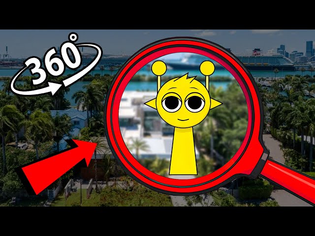 Find INCREDIBOX SPRUNKI - Simon Yellow | 360º VR Finding Challenge