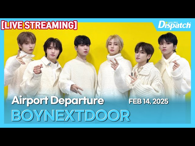 [LIVE] 보이넥스트도어, "인천국제공항 출국" l BOYNEXTDOOR, "ICN INT Airport Departure" [공항]