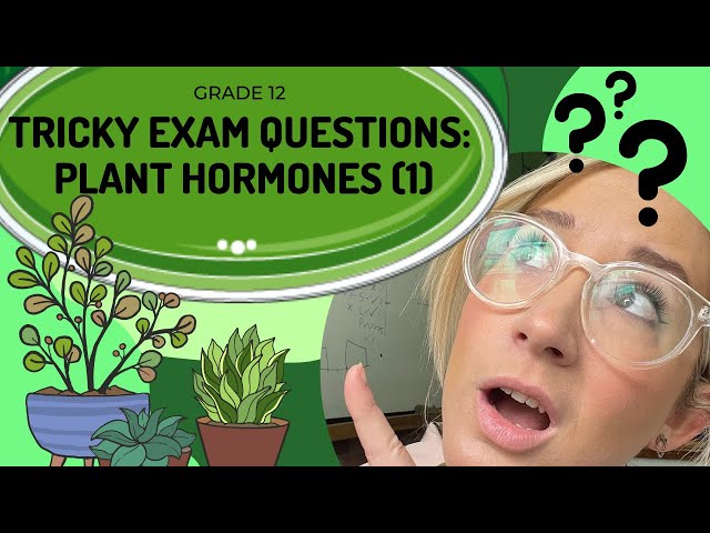 TRICKY EXAM QUESTIONS | PLANT HORMONES (1)