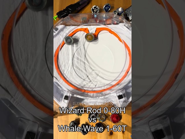 WATCH THIS STRIKE FROM WHALE WAVE #beybladex #beyblade #shorts #youtubeshorts #takaratomybeyblade