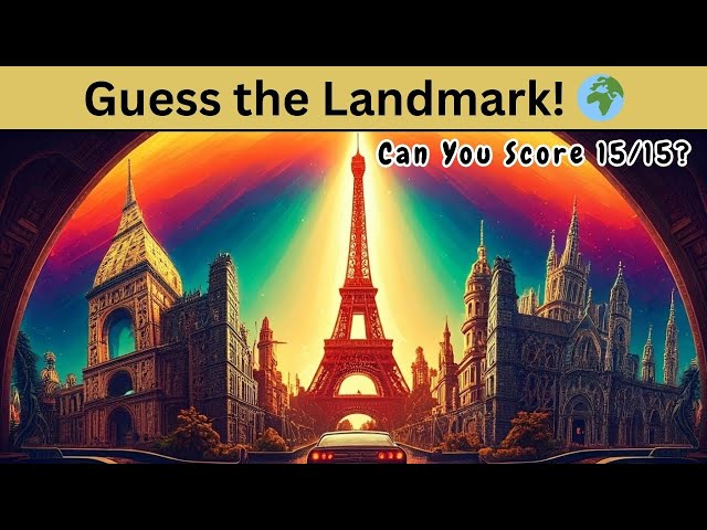 Can You Guess These 15 Famous Landmarks? 🌍 | Drone Footage Quiz (Travel Trivia)