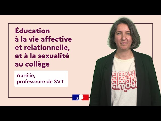 Collège : programme d’éducation à la vie affective et relationnelle, et à la sexualité (Evars)