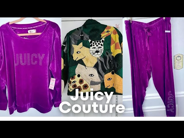 Thrifting Sales | Juicy Couture Track Suit Flip | Vintage Butterfly Silk Top | Safari Animal Jacket