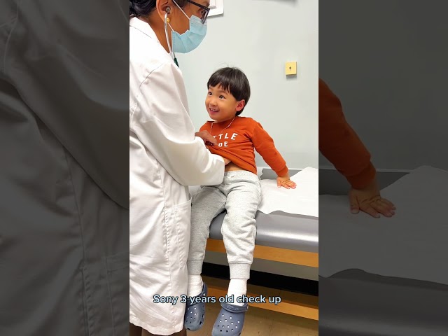 Kid check up 3 years old