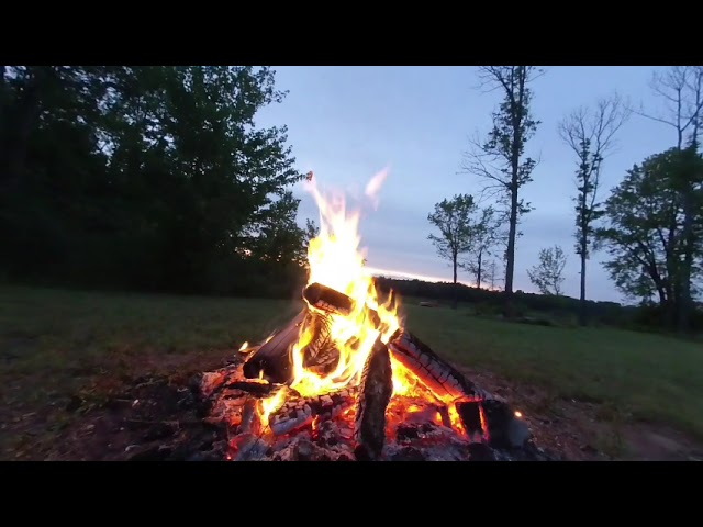 Campfire short video 180 VR