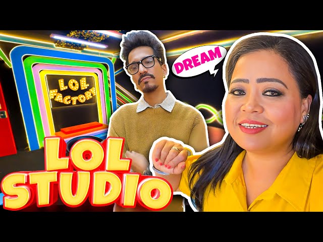 LOL Studio Ka Humara Sapna Pura Hua | Bharti Singh | Haarsh Limbachiyaa | Golla