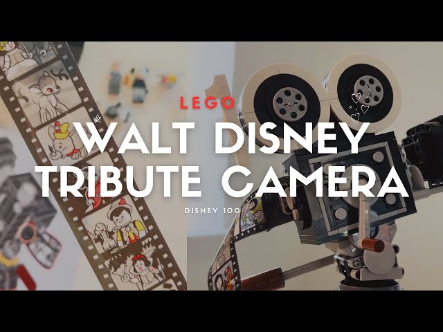 Lego Walt Disney Camera Tribute, Disney 100 @LEGO @Disney