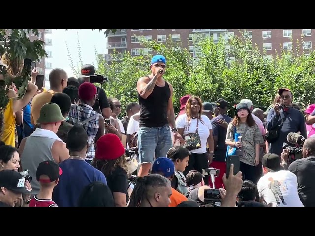 Peter Gunz – Deja Vu (Uptown Baby) - in the BX on the 50th Anniversary of Hip Hop