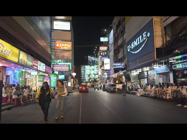 Thaniya Street in Bangkok has Ladies of the Night Targeting Japanese Customers