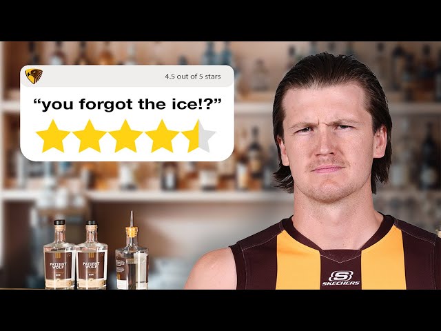 I Challenged AFL Players To A Bartender Showdown