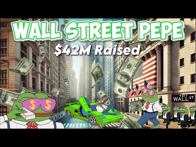 Wall Street Pepe Presale Raises $42M | Setting Records For Biggest ICO | WEPE, It’s a Big Deal