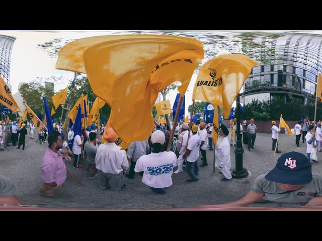 Kashmir Protests Rally NYC - 08.15.2019 - 360 video