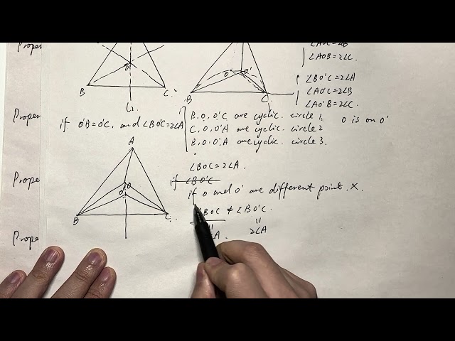 Olympiad Geometry Circumcenter Properties