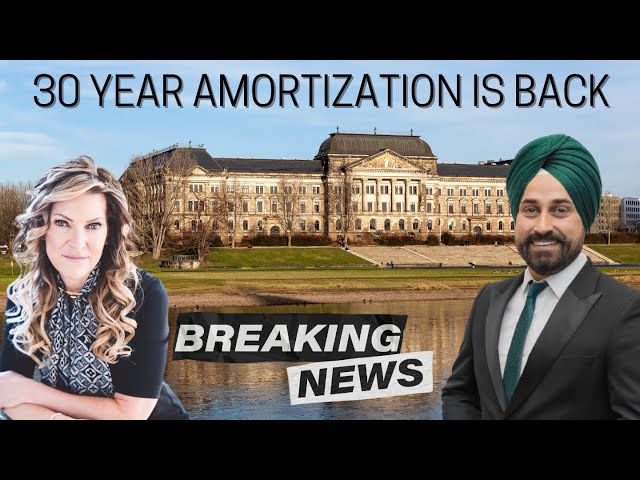 Breaking News: Finance Minister Re-Introduces 30-Year Amortization for First-Time Home Buyers