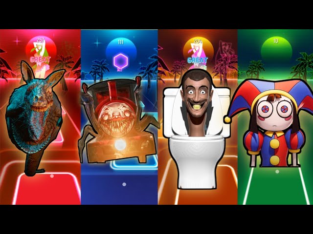 Zoochosis vs Spider Thomas vs Skibidi Toilet vs Digital Circus