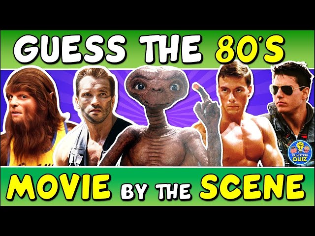 Guess the "80s MOVIES BY THE SCENE" QUIZ! 🎬 (PART 2) | CHALLENGE/ TRIVIA