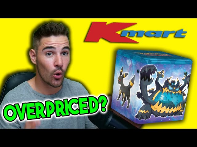 Opening a $25 Pokémon "Stackable" Tin from Kmart!