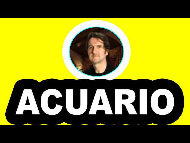 ACUARIO, VIENE HAS SIDO ELEGIDO, LLEGA Y TE DEJA EN SHOCK!  NUNCA VIVISTE ALGO IGUAL