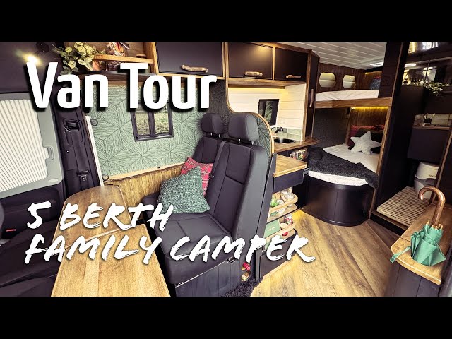 VAN TOUR | 5 BERTH WITH 3 SHOWERS | LWB Mercedes Sprinter