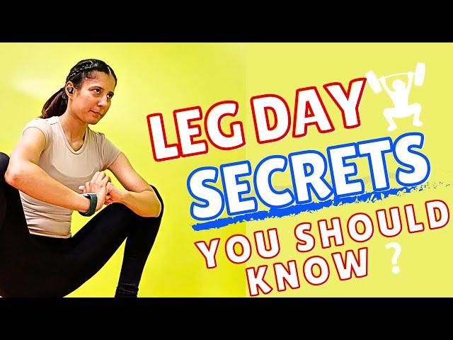 Top 5 Beginner Gym Leg Exercises🏋️‍♀️ Abductors, Adductors, Squats & more💥Fit Samra | Indian Girl