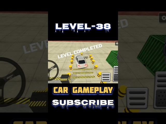 Car Gameplay Level-38/ Car Parking simulator/ #carparkingchallenge #carparkinggame #levelup #cars