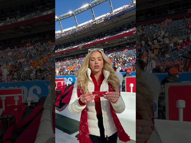 Gracie Hunt shares Bible verse, Psalm 135:13-14, at the Chiefs-Broncos game