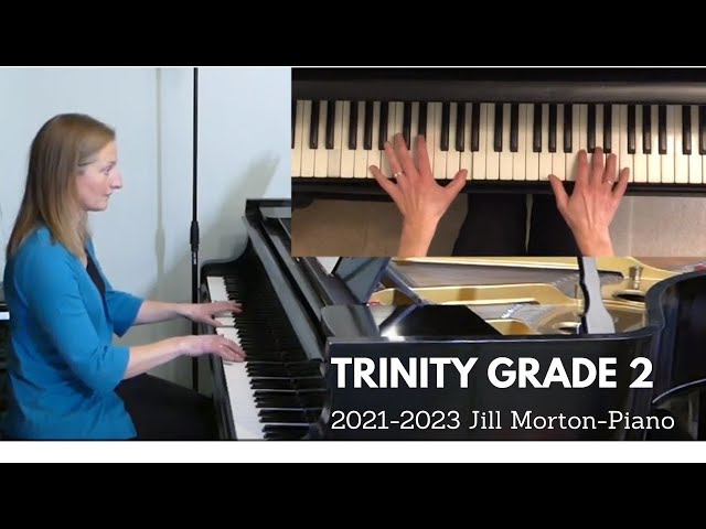 Trinity College London  Grade 2 Piano 2021-2023 Complete, Jill Morton - Piano