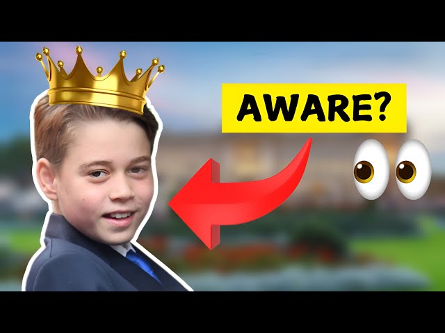 Was this the time Prince George became aware of his title?