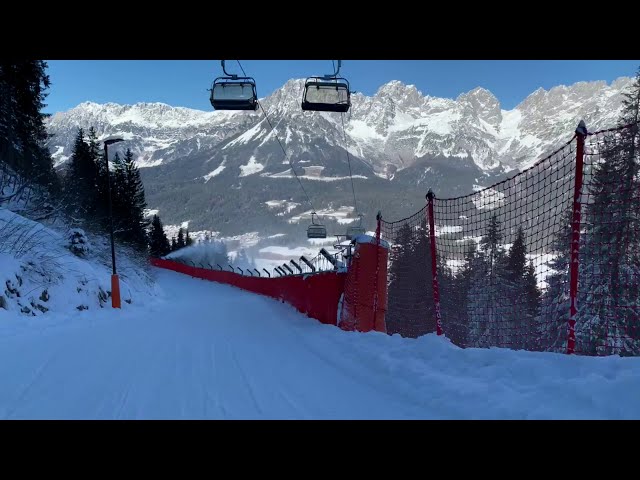 Eine Fahrt auf der Astberg Rodelbahn in der SkiWelt Ellmau-Going