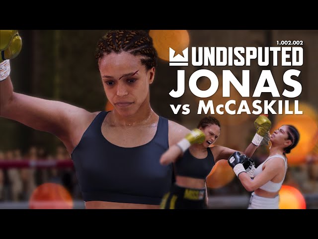 Miss GB Natasha Jonas - UNDISPUTED - vs MCCASKILL