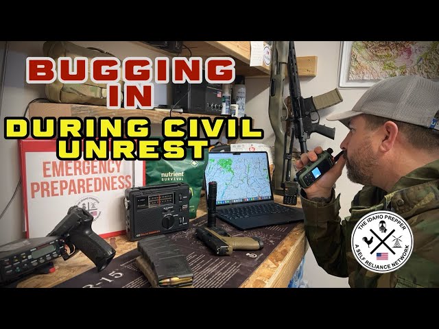 Bugging In & Preparing Your Home For Civil Unrest! Basic Steps To Prepare For SHTF!