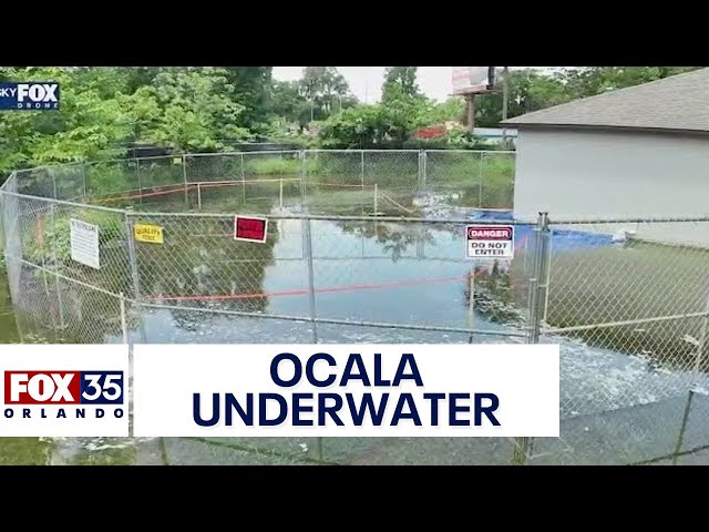 Torrential rain brings flooding problems in Ocala, forcing some residents to move