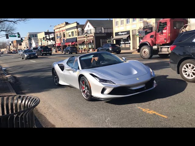 Car Spotting in New Jersey - Ferrari F8 Spyder, Shelby GT500, C8 Corvette, Lamborghini Urus, Etc...