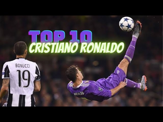 TOP 10 BEST GOALS OF RONALDO #facts #ronaldo #football