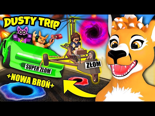 NOWA *POTĘŻNA* BROŃ STRZELAJĄCA CZARNĄ DZIURĄ w DUSTY TRIP! | DUSTY TRIP