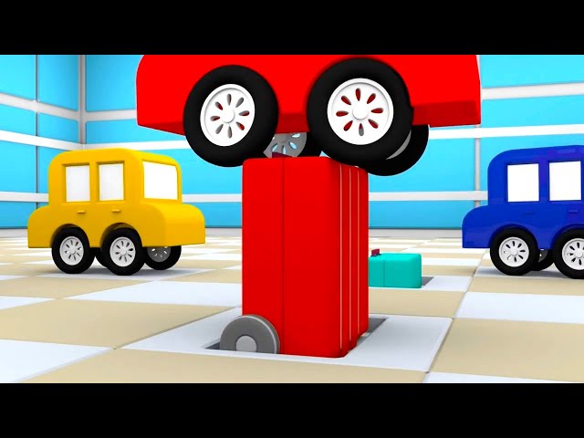 SCARED of HEIGHTS - What's the Cure? - Cartoon Cars - Cartoons for Kids!