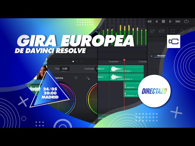 DaVinci Resolve Live Tour - SORTEO, Q&A y MUCHO MÁS