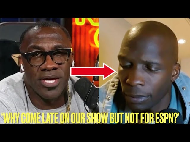 Shannon Sharpe CONFRONTS OCHOCINCO LIVE & PRESSES HIM For Being UNPROFESSIONAL