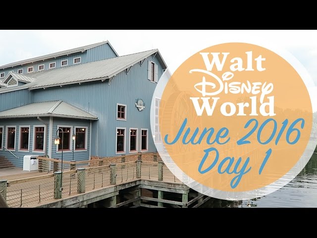 Walt Disney World Vlog Day 1 | June 2016 | Travel & Port Orleans Riverside | Adam Hattan