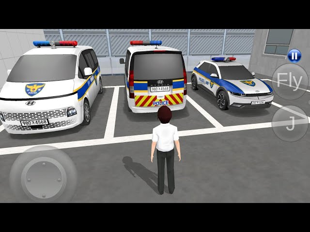 HYUNDAI STARIA POLICE CAR |3D Driving Class| Android IOS Gameplay