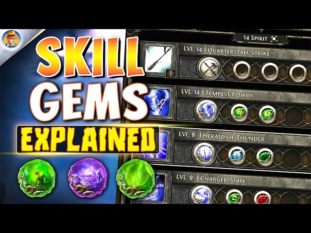 POE 2 Skill Gem System - Everything You Need to Know in ONE Video