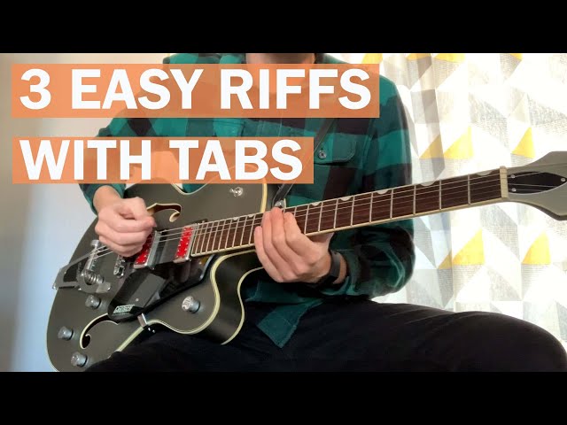 How to Fake it, play Rockabilly guitar with 3 easy Riffs