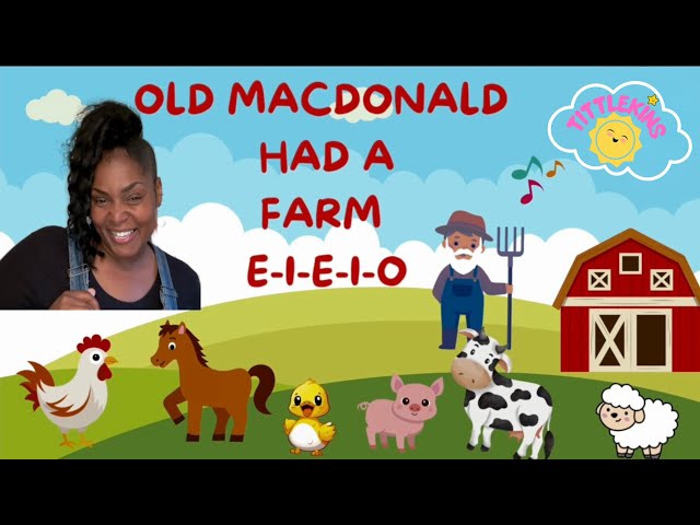 Baby & Toddler Learning: Old Macdonald Had A Farm & More! #tittlekins #mstasha #baby #tittlekins 🐷🐴🐥