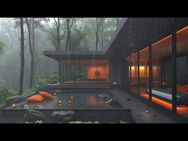 Gentle Rainfall by Mansion: Serene Environment for Relaxation & Wellness