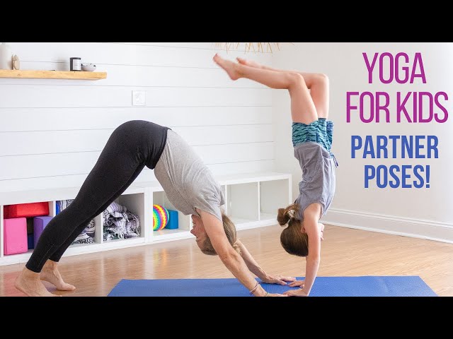 Kids Yoga | Fun with Partner Poses 👯| Child's Pose Yoga