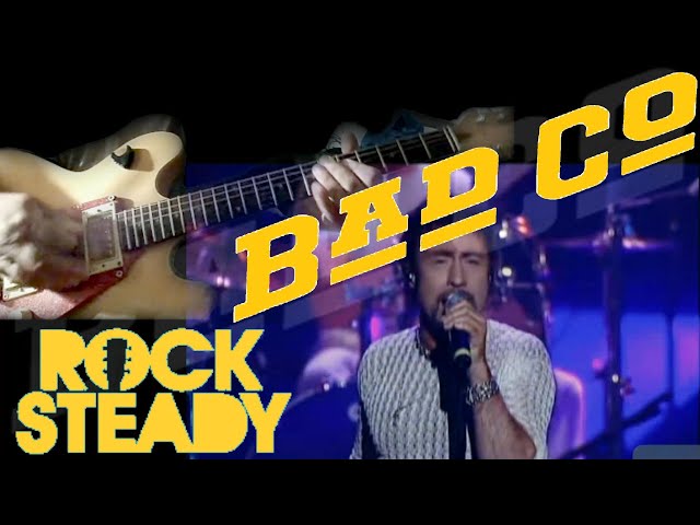 Bad Company - Rock Steady guitar cover lesson by SAKIS