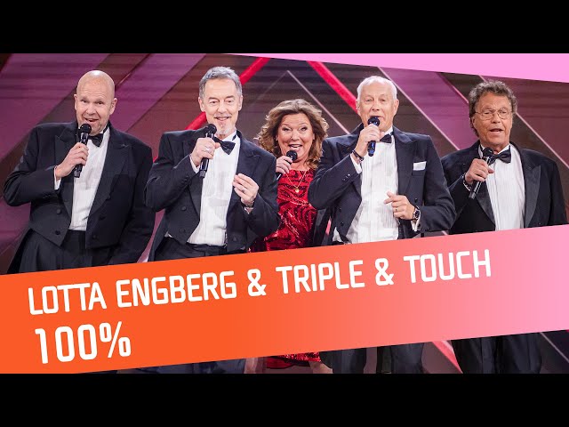 ÖPPNINGSNUMMER: Lotta Engberg & Triple & Touch – 100%