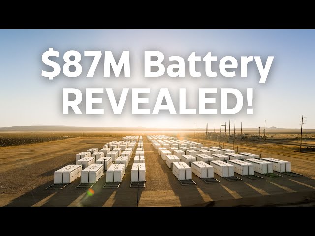 Tesla’s $87M Battery Project Revealed – Elon Musk’s Big Plan for Clean Energy!